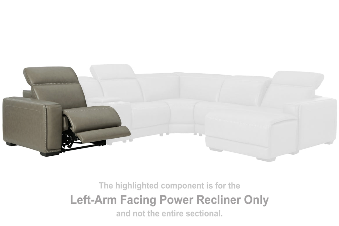 Correze Left-Arm Facing Power Recliner