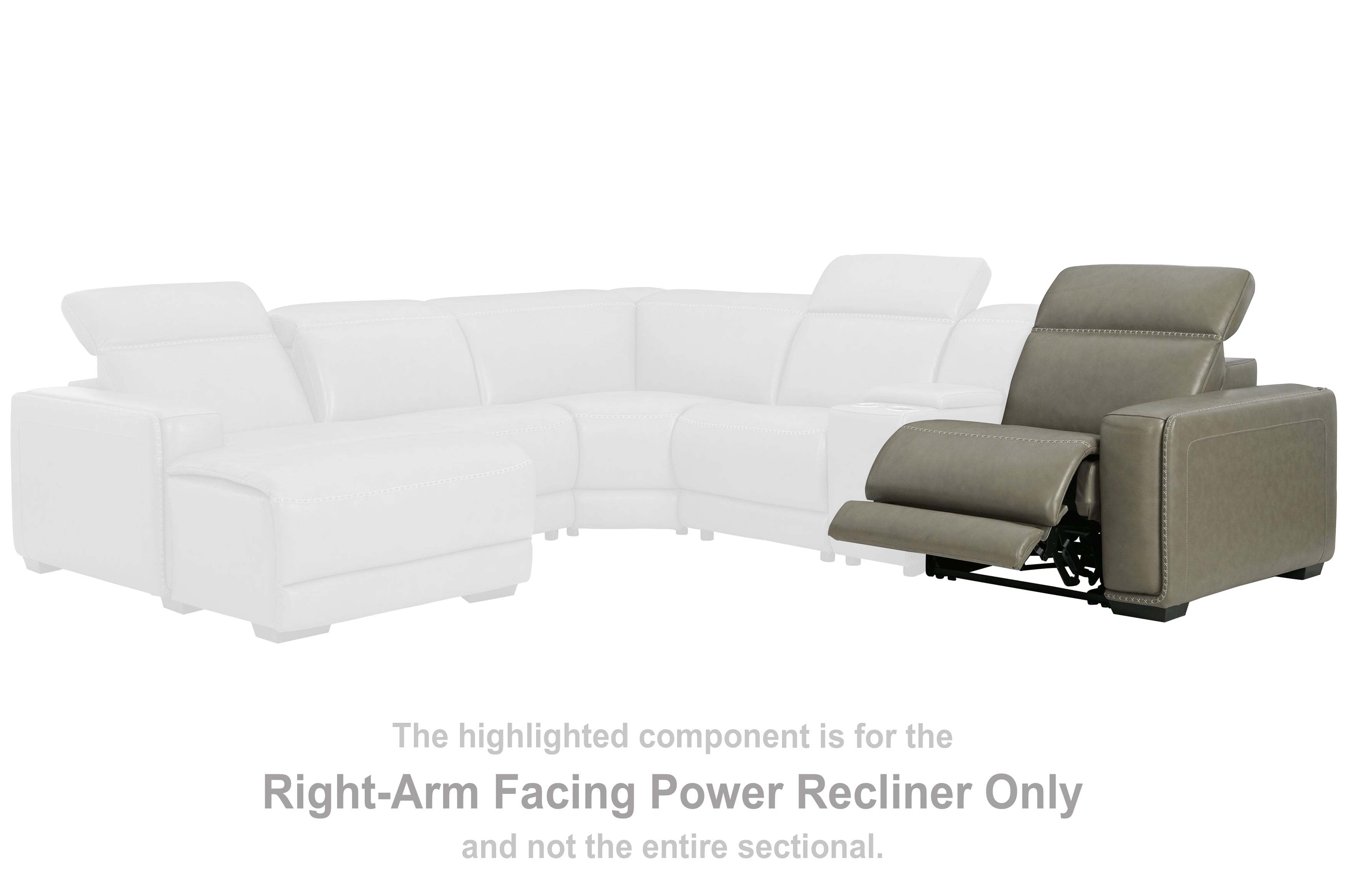 Correze Right-Arm Facing Power Recliner