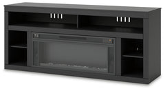 Cayberry 72" TV Stand with Electric Fireplace - MyWaynesHome #