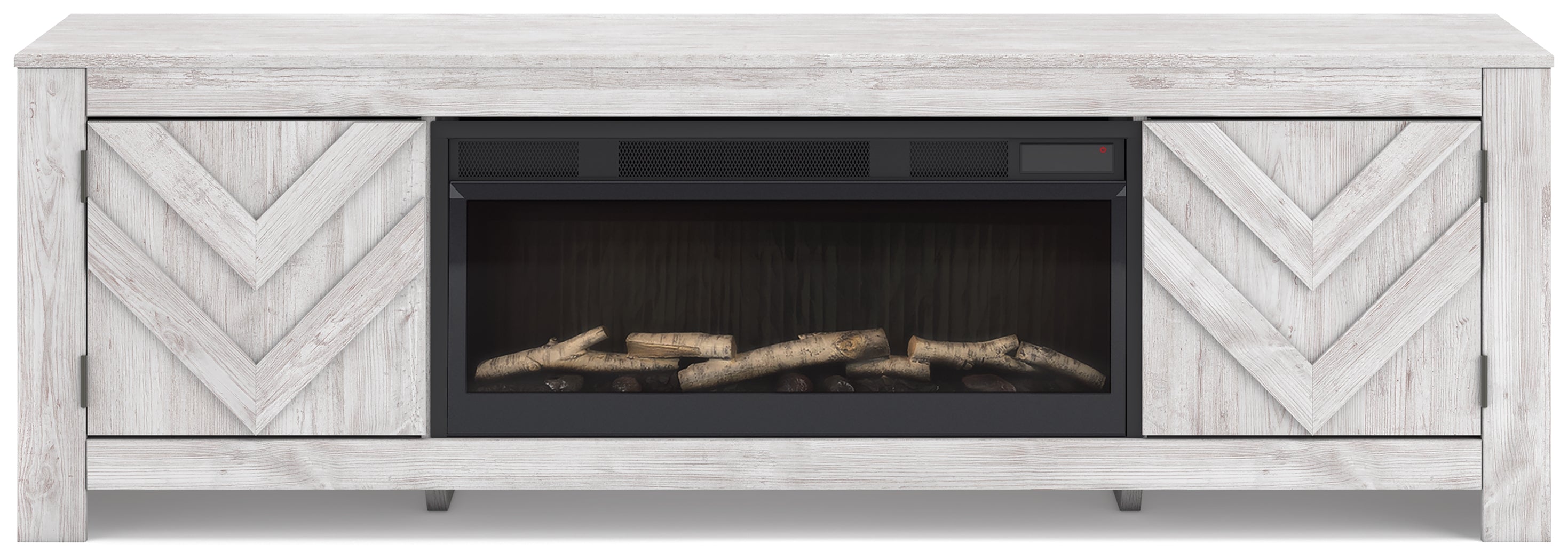 Cayboni 71" TV Stand with Electric Fireplace