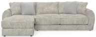 Bucktown 2 Piece Sectional with Chaise-Parchment - MyWaynesHome #