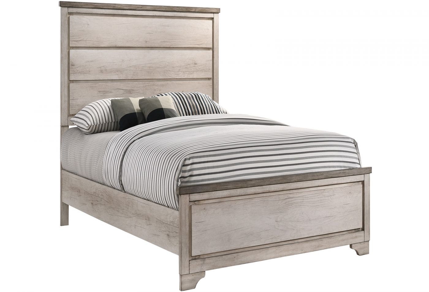 Patterson Driftwood Panel Youth Bedroom Set - MyWaynesHome #