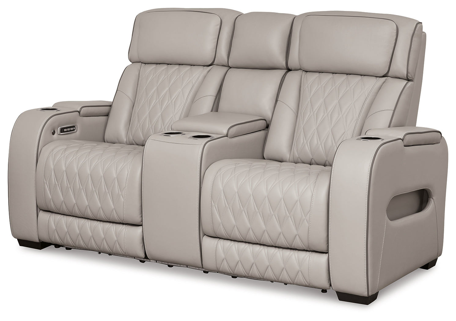 Boyington Power Reclining Loveseat with Console - MyWaynesHome #