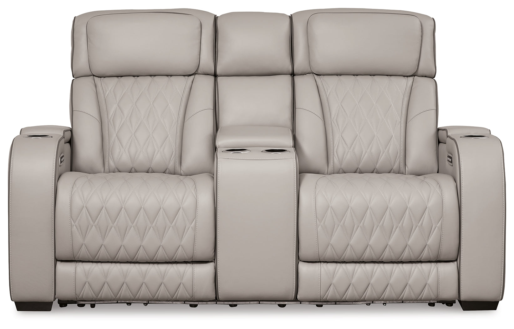 Boyington Power Reclining Loveseat with Console - MyWaynesHome #