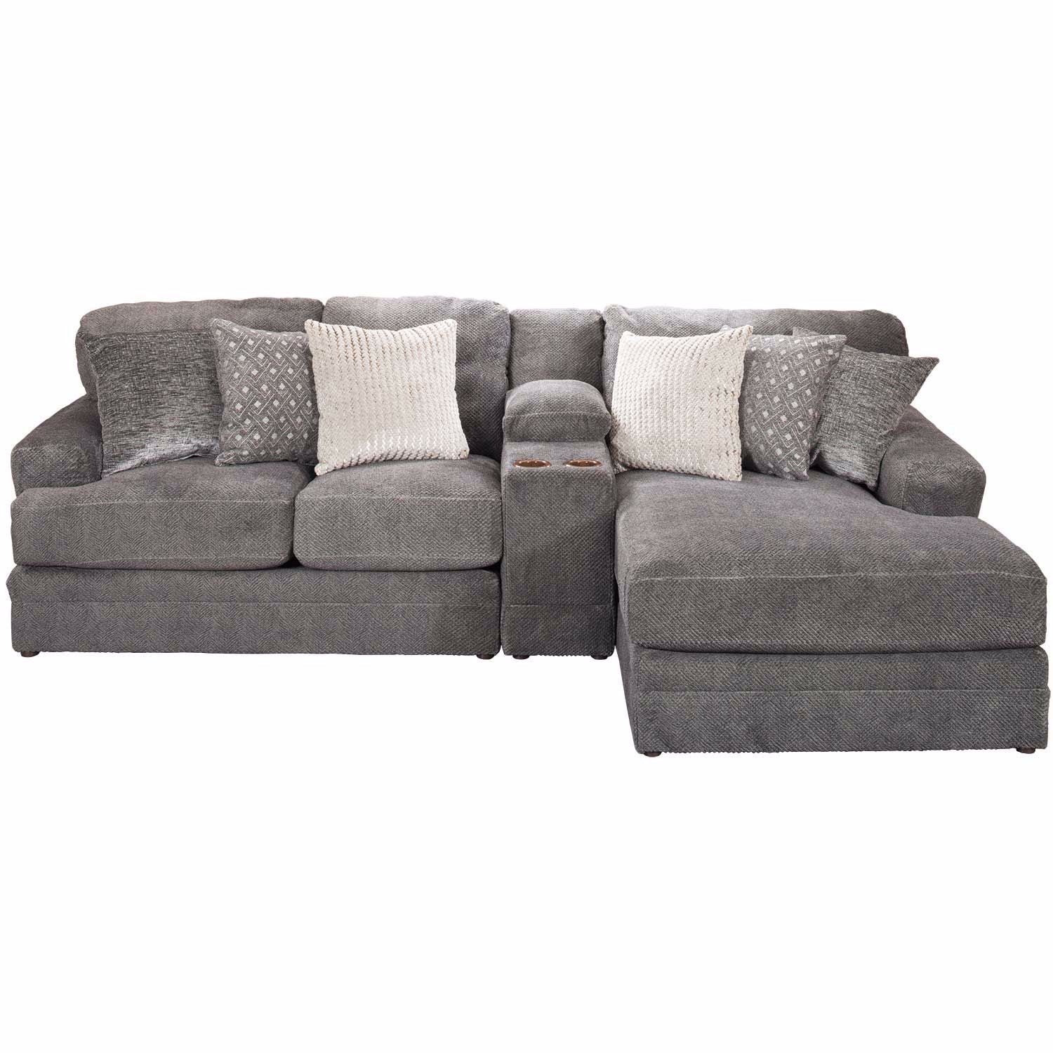 Mammoth Modular 3 Piece Sectional with RAF Chaise - MyWaynesHome #