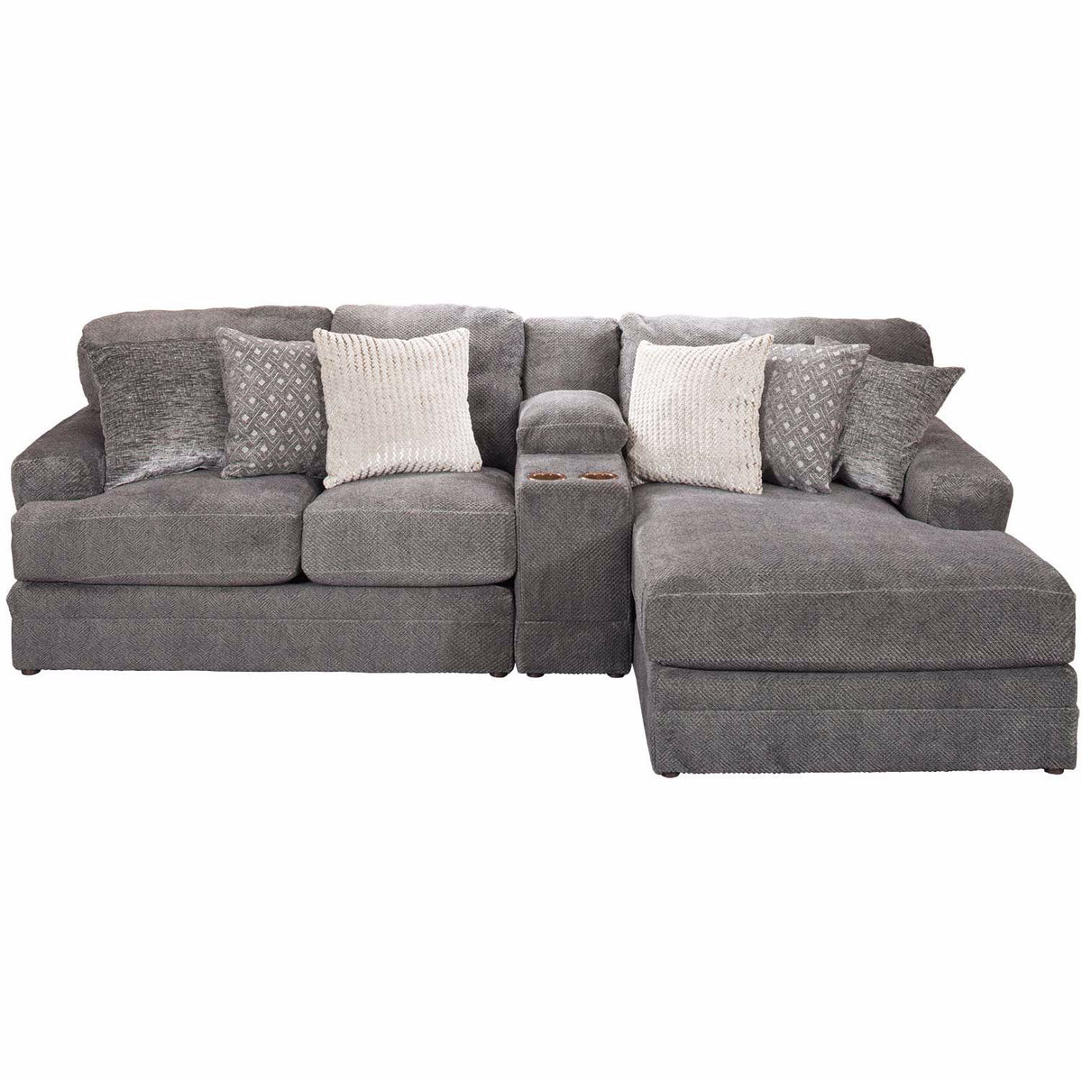 Mammoth Modular 3 Piece Sectional with RAF Chaise - MyWaynesHome #