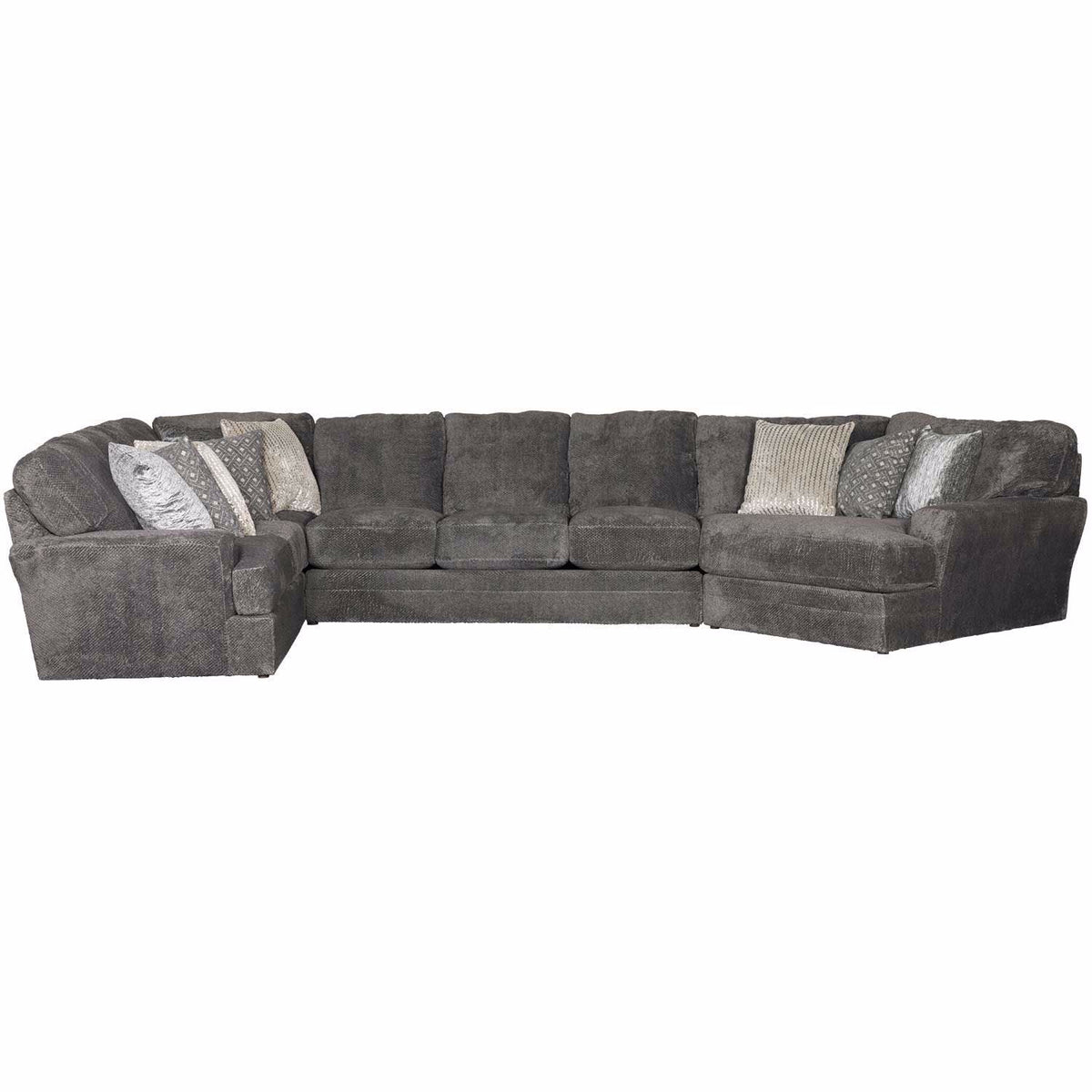Mammoth Modular 3 Piece Sectional with RAF Piano Wedge - MyWaynesHome #