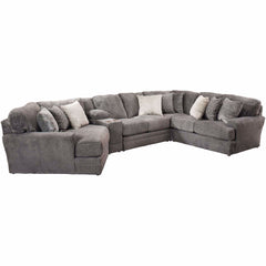 Mammoth Modular 5 Piece Sectional with Piano Wedge and Storage Console - MyWaynesHome #