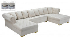 Presley 3pc. Velvet Sectional - MyWaynesHome #