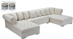 Presley 3pc. Velvet Sectional - MyWaynesHome #