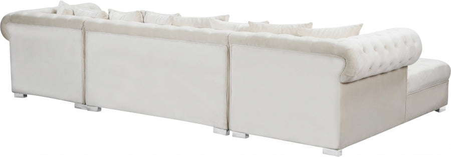 Presley 3pc. Velvet Sectional - MyWaynesHome #