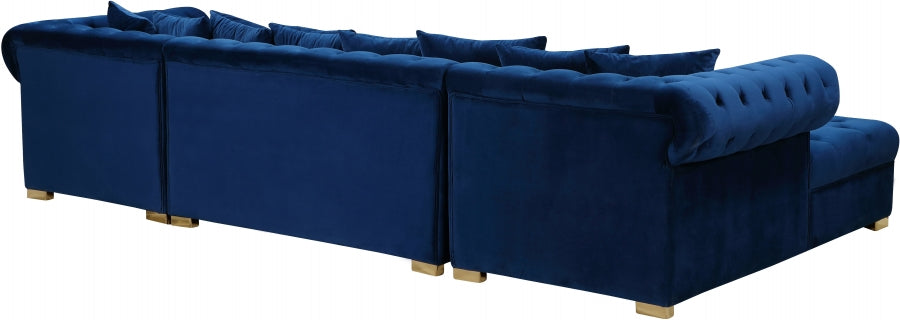 Presley 3pc. Velvet Sectional
