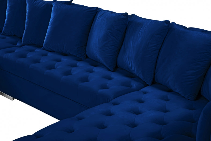 Presley 3pc. Velvet Sectional