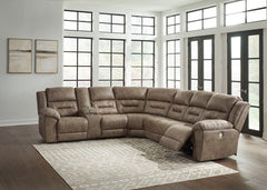 Ravenel 4-Piece Power Reclining Sectional - MyWaynesHome #