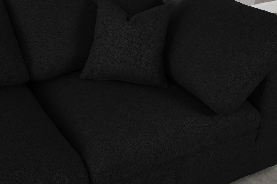 Serene Linen Deluxe Modular Down Filled Cloud-Like Comfort Overstuffed Reversible Sectional - MyWaynesHome #