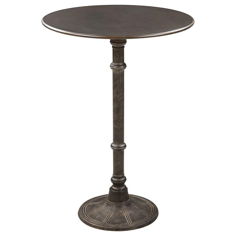 Oswego Brown Bar Table - MyWaynesHome #