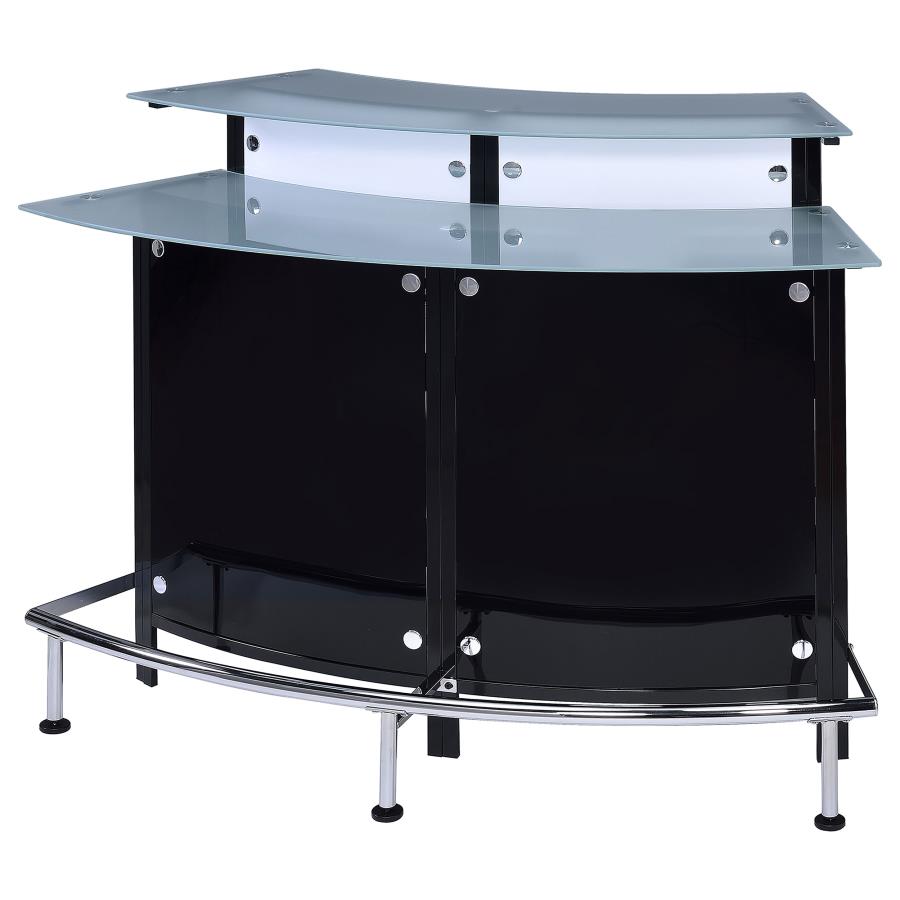 Keystone Black Home Bar - MyWaynesHome #