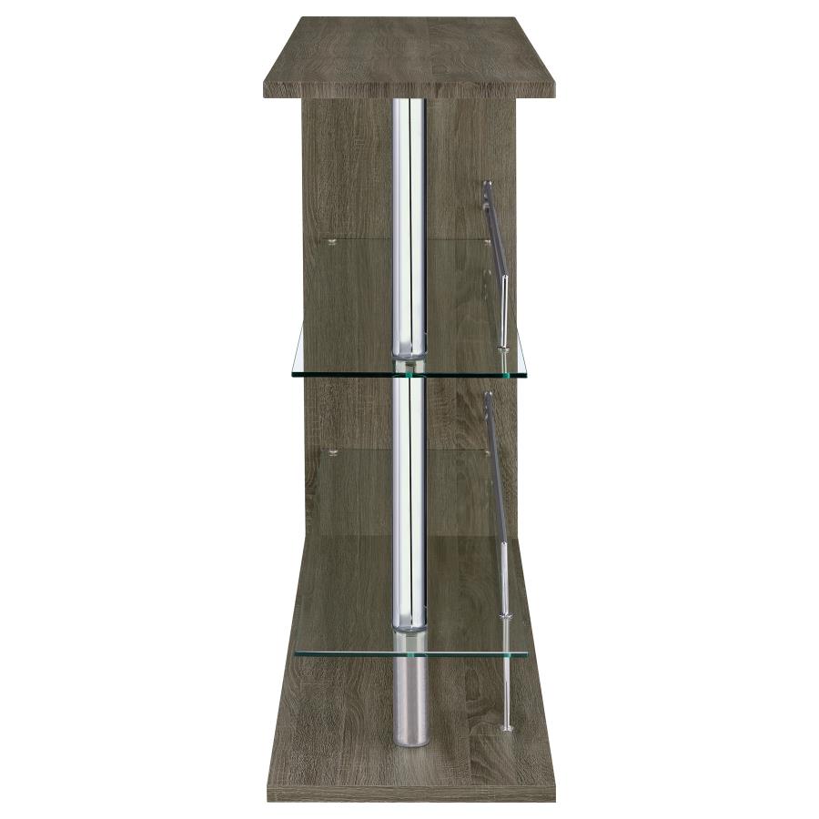 Prescott Grey Home Bar - MyWaynesHome #