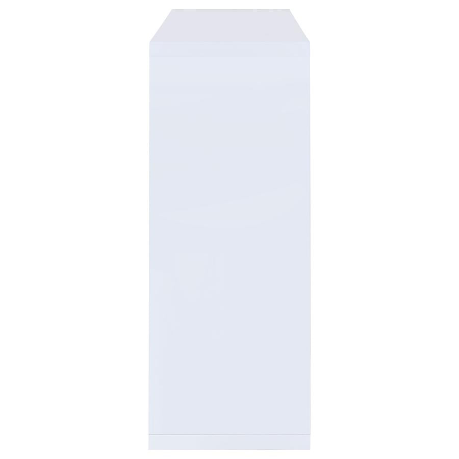 Prescott White Home Bar - MyWaynesHome #