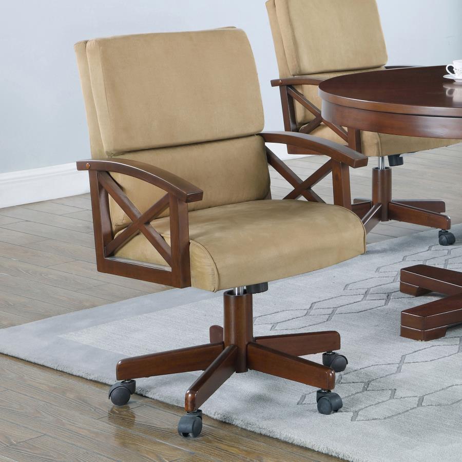 Marietta Brown Game Chair - MyWaynesHome #