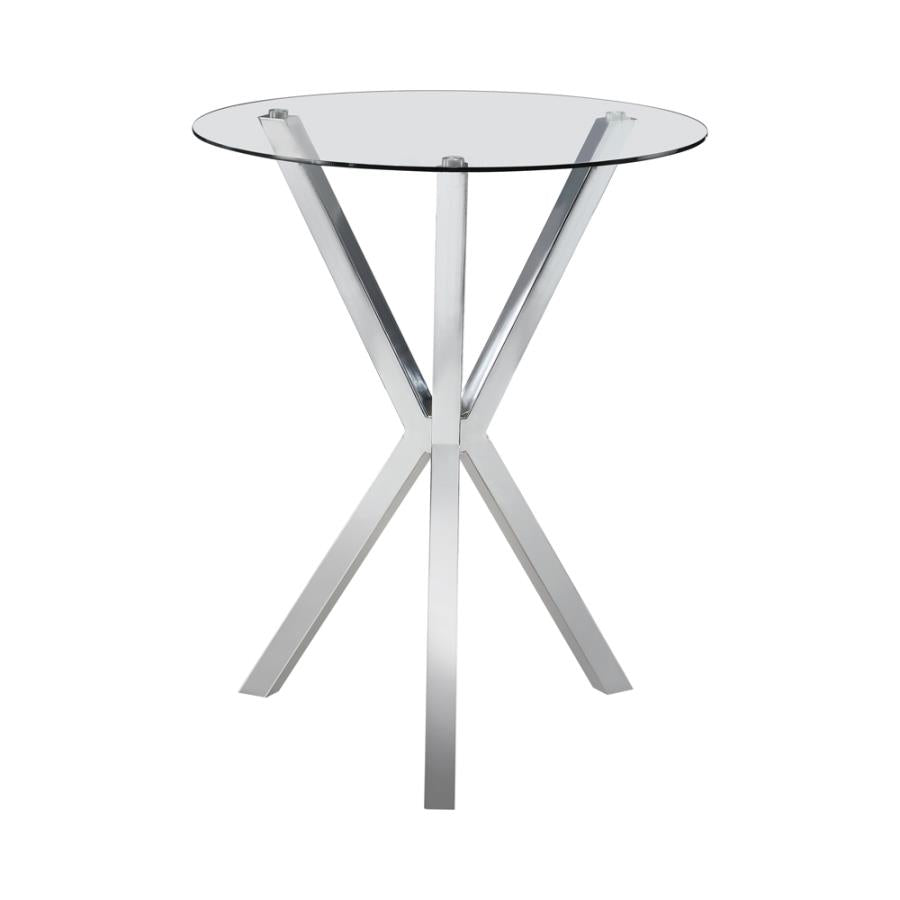 Denali Silver Bar Table - MyWaynesHome #