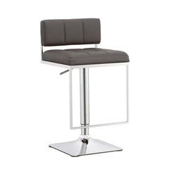 Alameda Grey Adjustable Bar Stool - MyWaynesHome #