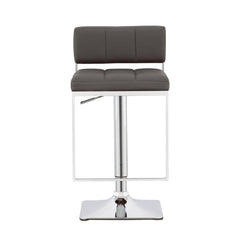 Alameda Grey Adjustable Bar Stool - MyWaynesHome #