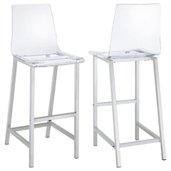 Juelia Clear Bar Stool - MyWaynesHome #