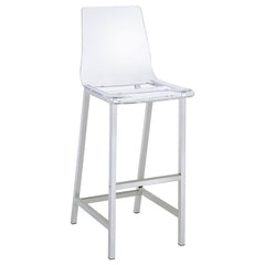 Juelia Clear Bar Stool - MyWaynesHome #