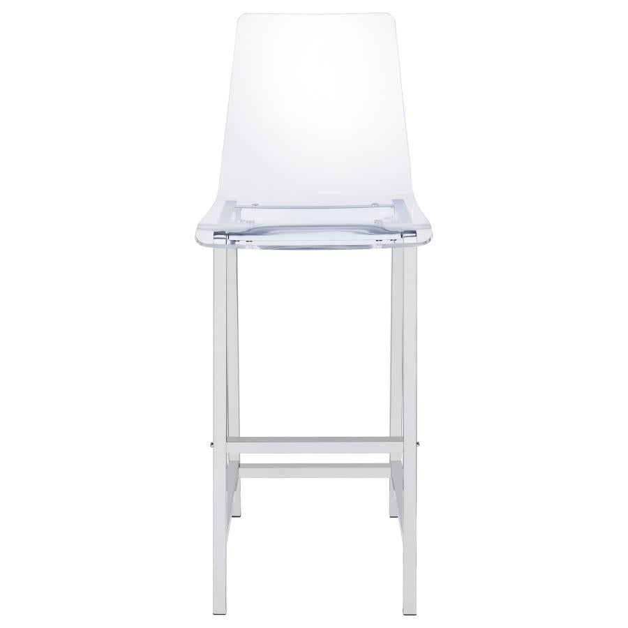 Juelia Clear Bar Stool - MyWaynesHome #