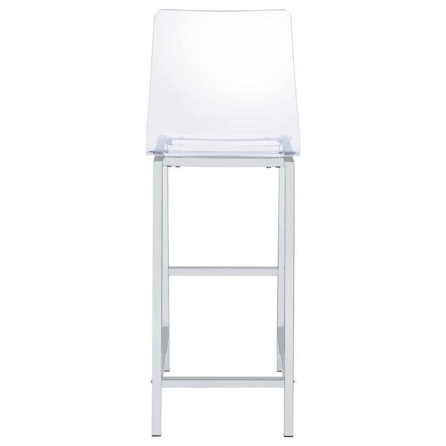 Juelia Clear Bar Stool - MyWaynesHome #