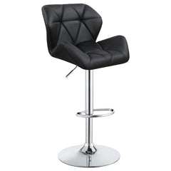 Berrington Black Adjustable Bar Stool - MyWaynesHome #