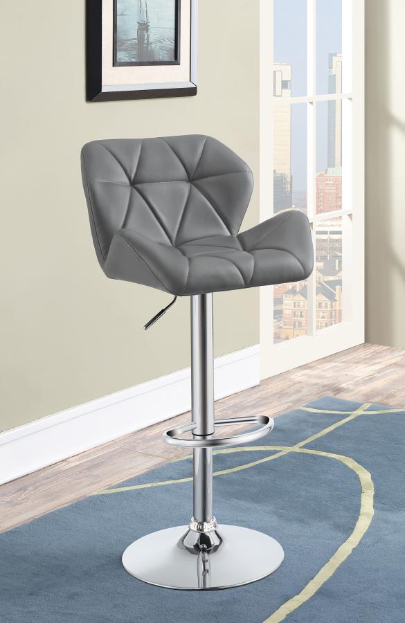 Berrington Grey Adjustable Bar Stool - MyWaynesHome #