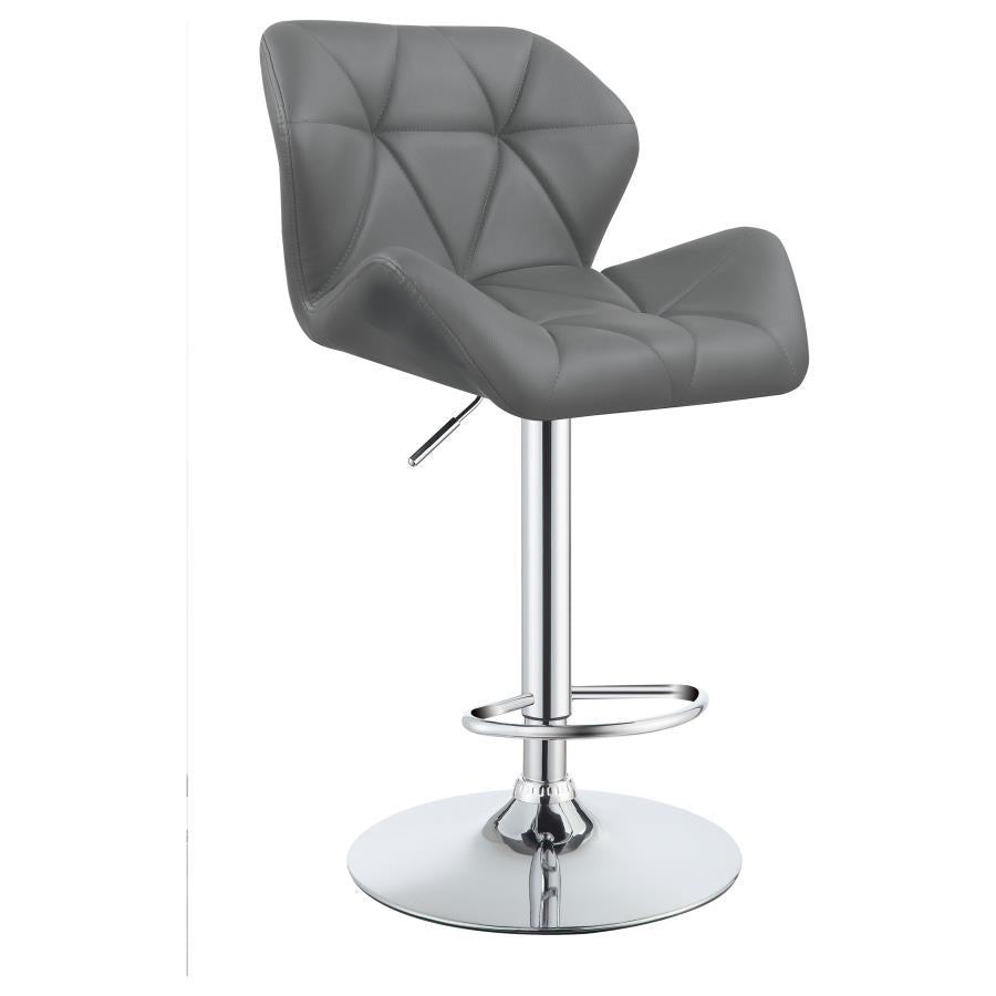 Berrington Grey Adjustable Bar Stool - MyWaynesHome #