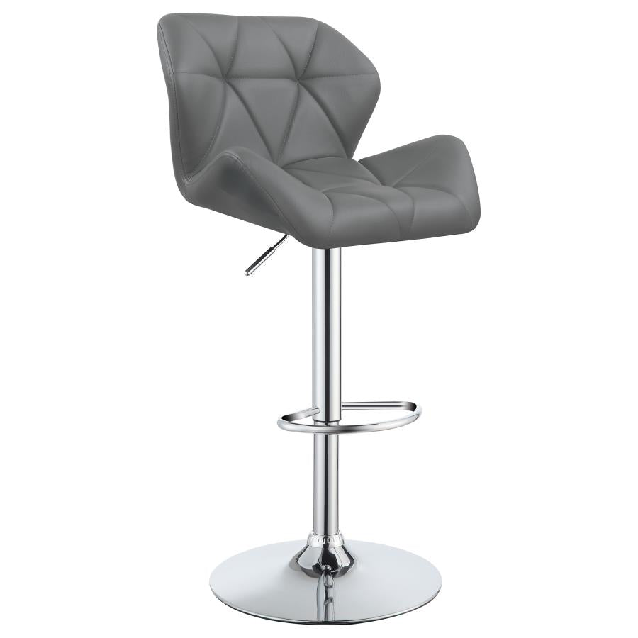 Berrington Grey Adjustable Bar Stool - MyWaynesHome #