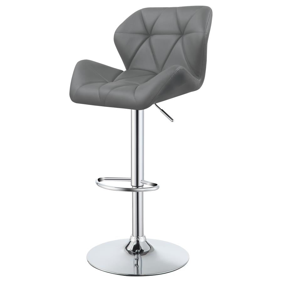 Berrington Grey Adjustable Bar Stool - MyWaynesHome #