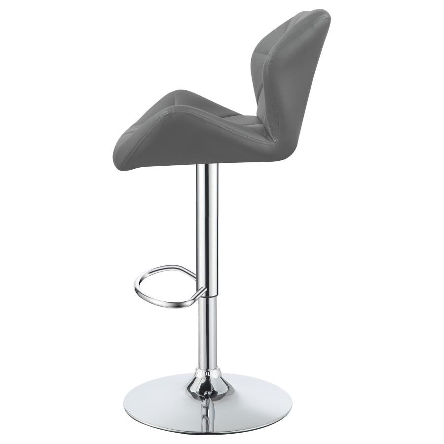 Berrington Grey Adjustable Bar Stool - MyWaynesHome #