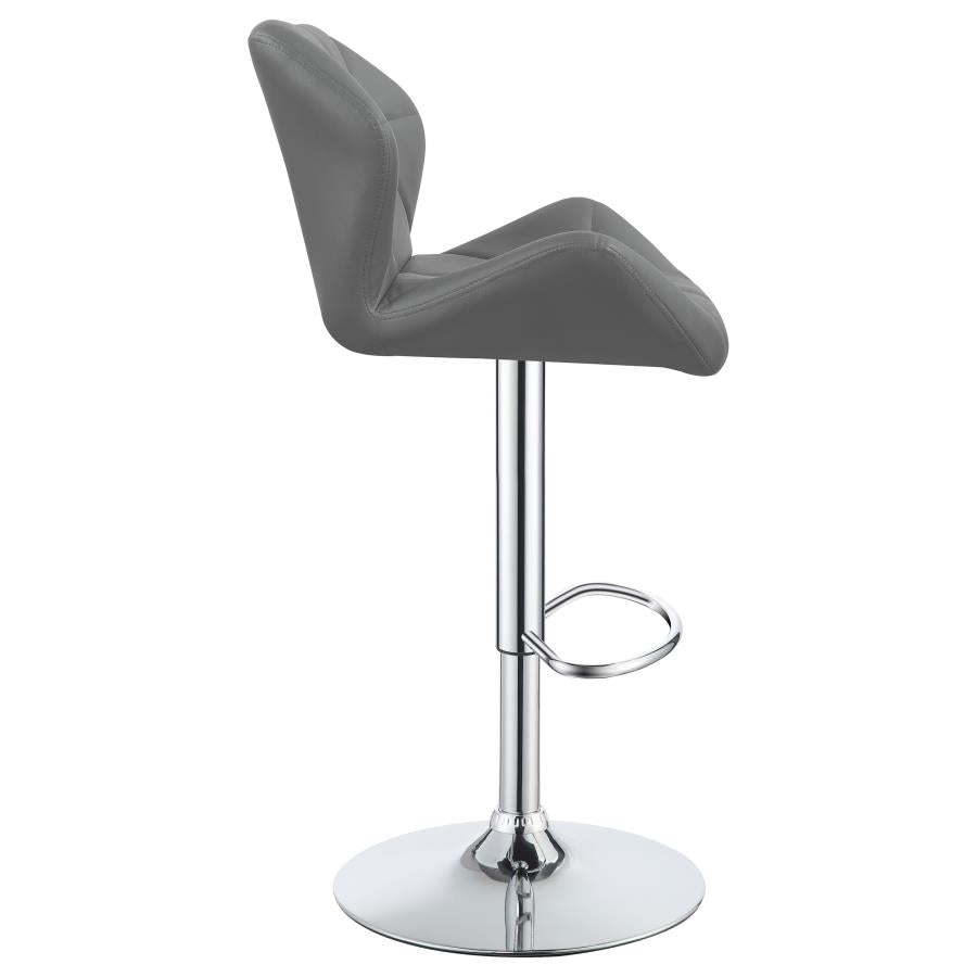 Berrington Grey Adjustable Bar Stool - MyWaynesHome #