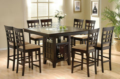 Gabriel Brown 3 Pc Counter Height Dining Set - MyWaynesHome #