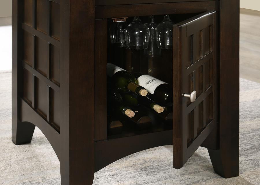 Gabriel Brown Counter Height Dining Table - MyWaynesHome #