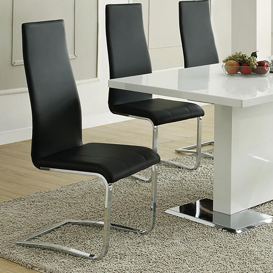 Montclair Black Side Chair - MyWaynesHome #