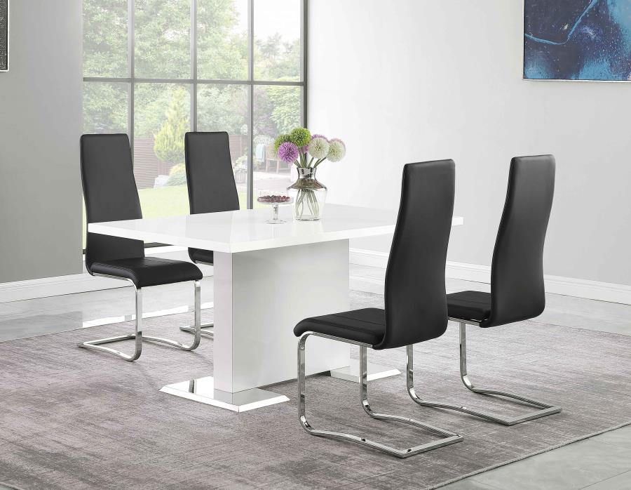 Montclair Black Side Chair - MyWaynesHome #