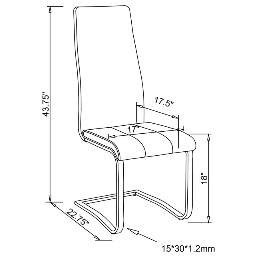 Montclair Grey Side Chair - MyWaynesHome #