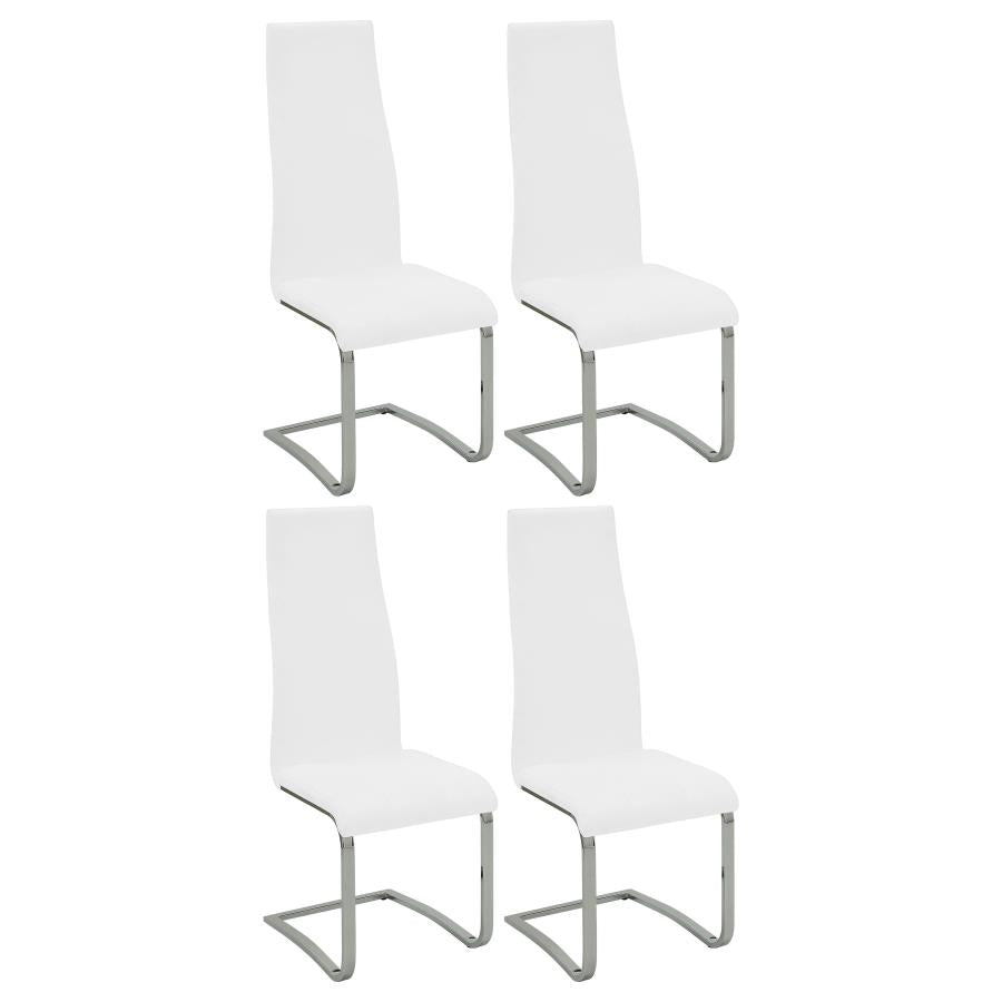 Montclair White Side Chair - MyWaynesHome #