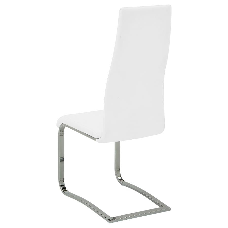 Montclair White Side Chair - MyWaynesHome #