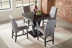 Freda Brown Counter Height Dining Table - MyWaynesHome #
