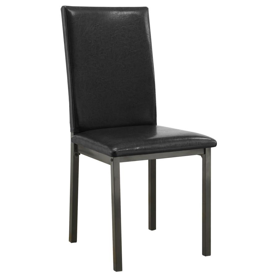 Garza Black Side Chair - MyWaynesHome #