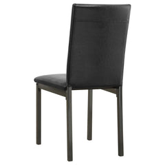 Garza Black Side Chair - MyWaynesHome #