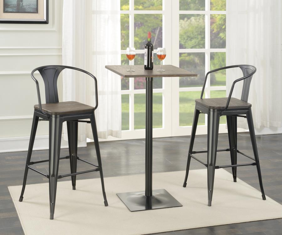 Cavalier Brown Bar Table - MyWaynesHome #