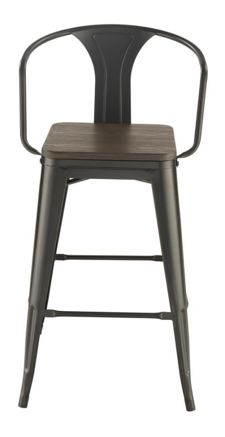 Cavalier Brown Bar Stool - MyWaynesHome #